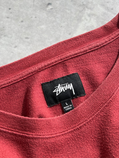 Stussy embroidered spell out crewneck sweatshirt (L)