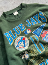 1993 Blue Jays MLB Heavyweight crewneck sweatshirt (M)