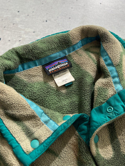 Vintage Patagonia Hawaiian pullover snap t fleece (M)