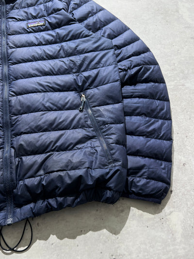 Patagonia down fill puffer zip up jacket (M)